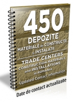 Lista cu principalele 450 depozite de materiale de constructii /instalatii 2021