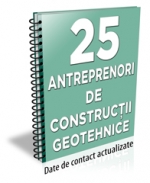 Lista cu principalii 25 de antreprenori de constructii geotehnice