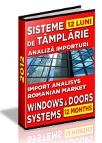 Analiza importurilor de sisteme pentru tamplarie - 12 luni 2012