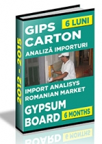 Analiza importurilor de placi si elemente din gips-carton - S1 2015