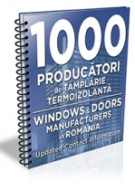 Lista cu principalii 1000 de producatori de tamplarie termoizolanta 2021
