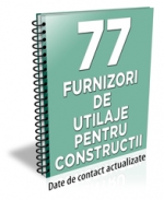 Lista cu principalii 70 de furnizori de utilaje pentru constructii