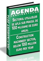 NOU! Analiza pietei de utilaje pentru constructii si sisteme de cofrare pe anul 2014