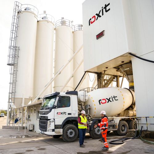 STRABAG reunește sub marca roxit activitățile din domeniul materialelor de construcții