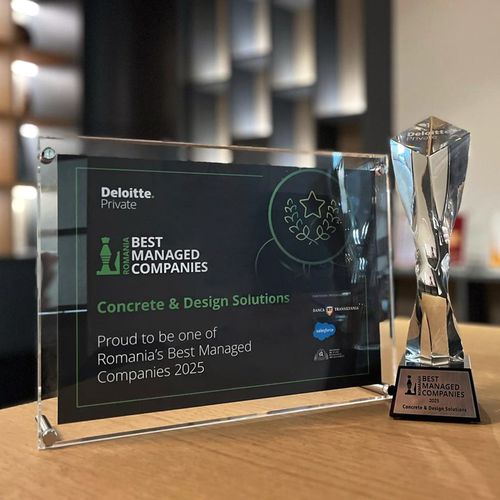 Concelex, CDS, Leviatan și Team Montage - certificate Deloitte Best Managed Companies