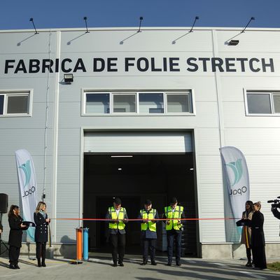 TeraPlast a inaugurat fabrica de folii stretch Opal din parcul industrial din Saratel