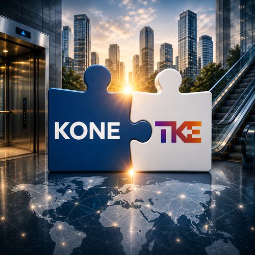 KONE & TKE se unesc: apare un lider mondial în industria de lifturi și scări rulante