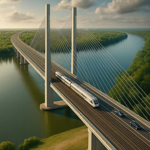 INTERES major pentru realizarea SF a podului de mobilitate militara Giurgiu-Ruse 2