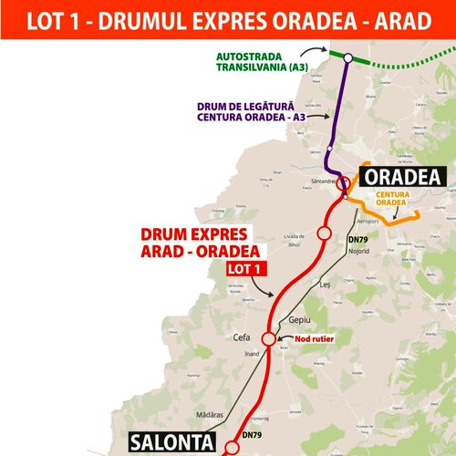 PRECON Transilvania si Automagistral Pivden construiesc primul lot DX Oradea-Arad