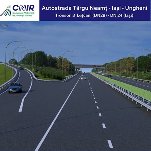 Licitație de 13 mil. euro pentru supervizare Tronson 3, Târgu Neamț-Iași de pe A8