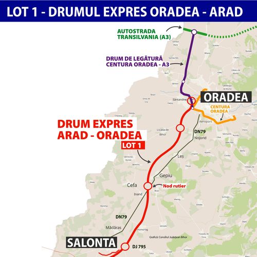 DX Arad-Oradea, lot 1: Licitație de 19 mil. lei, supervizare lucrări Precon și Automagistral