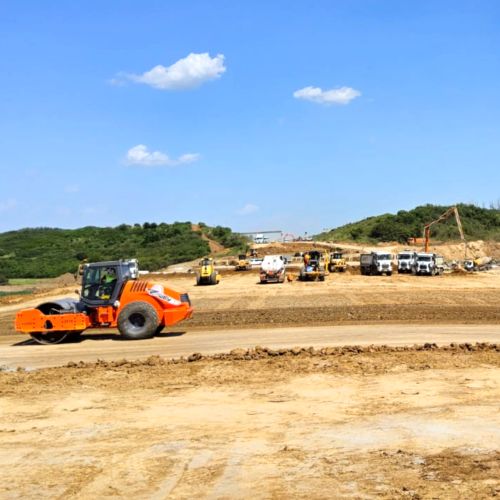 A3 Chiribiș-Biharia la 51%: Precon (Selina) mobilizează 600 de oameni și 400 de utilaje
