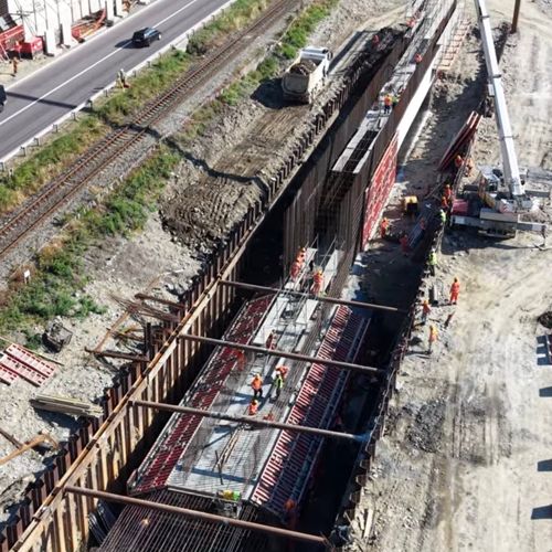 Sibiu-Pitești: Webuild și Tancrad avansează cu lucrările la ecoductul Călinești de pe A1