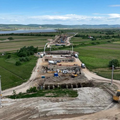 MAKYOL mărește ritmul de execuție pe cele 4 loturi din Autostrada A13 Sibiu-Făgăraș