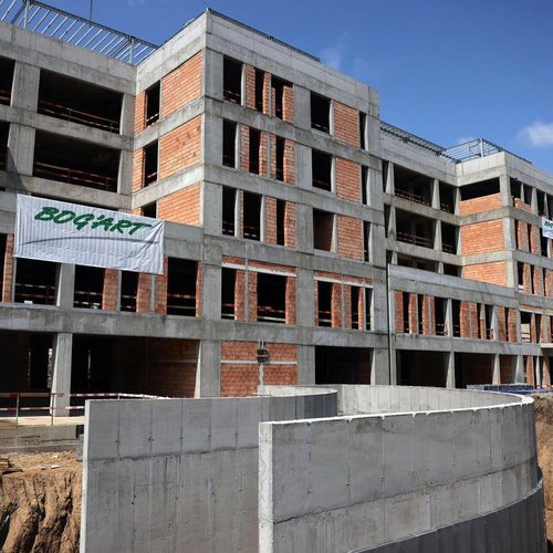 BOG’ART a finalizat structura noii cladiri a centrului de tratare TBC 