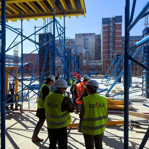 EPTISA: YDA si Synergy lucreaza la structura noului Centru de Arsi Grav Targu Mures