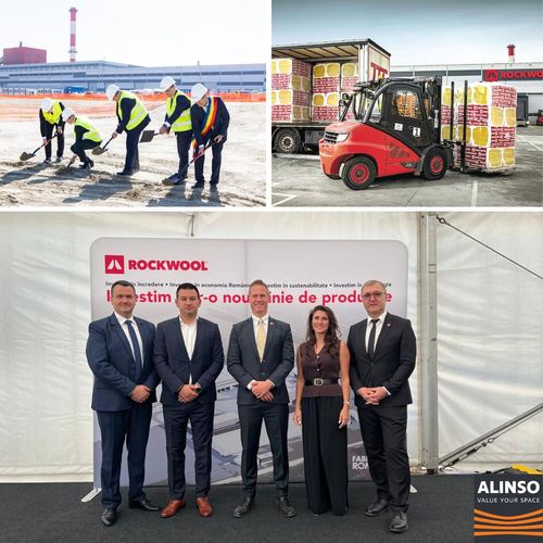 CON-A lucreaza intens la constructia fabricii de vata bazaltica ROCKWOOL
